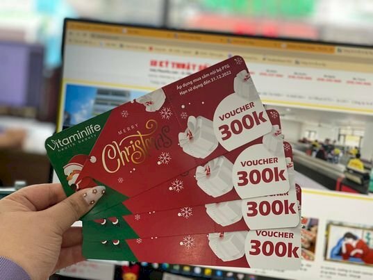 Voucher khuyến mãi Giáng Sinh