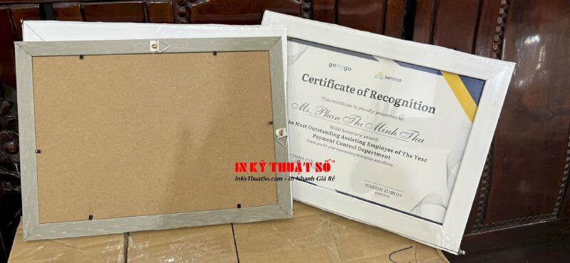 In bằng khen ở Hồ Chí Minh