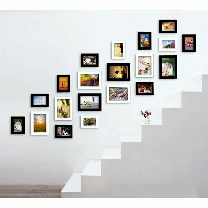 Kích thước khung ảnh treo tường khu vực cầu thang