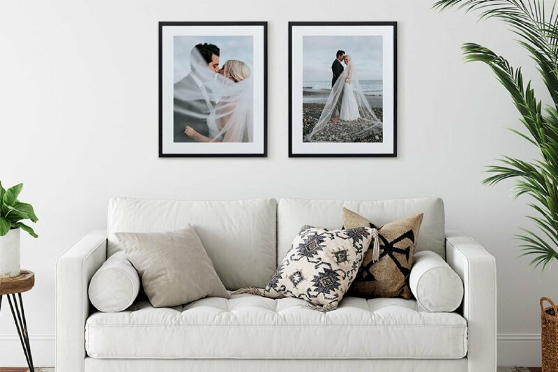 Ảnh cưới treo tường kích thước chuẩn, đẹp nhất