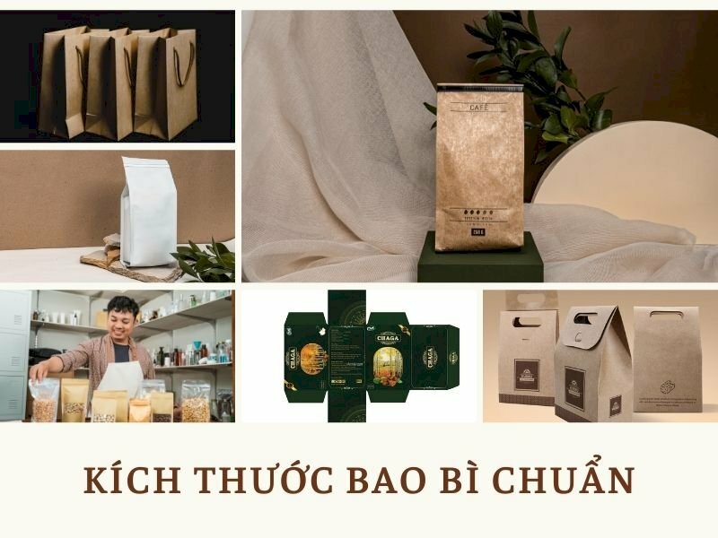 các kích thước bao bì chuẩn