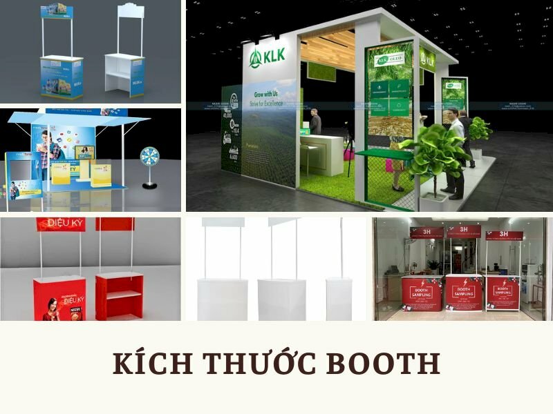Kích thước Booth