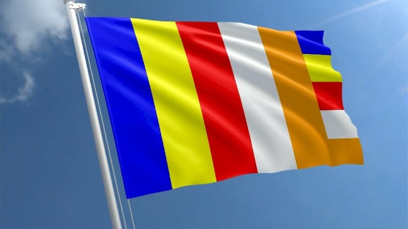 Kích thước cờ Phật giáo chuẩn theo quy định