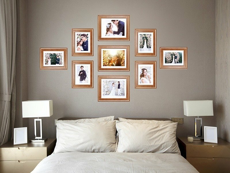 Kích thước khung ảnh treo tường phòng cưới