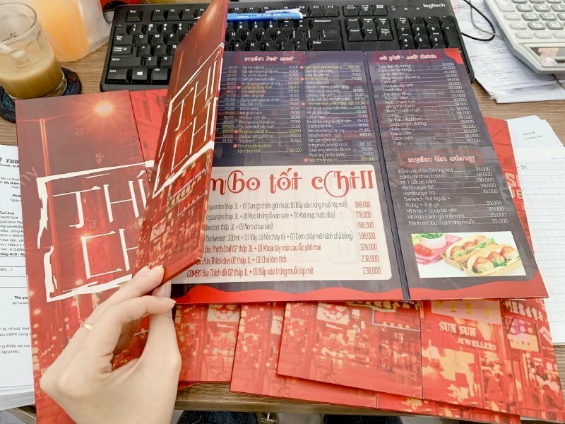 Chi tiết kích thước menu chuẩn nhất trong in ấn, thiết kế