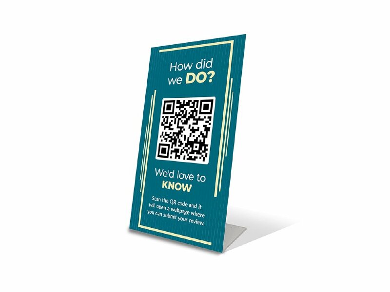 Kích thước chuẩn standee để bàn