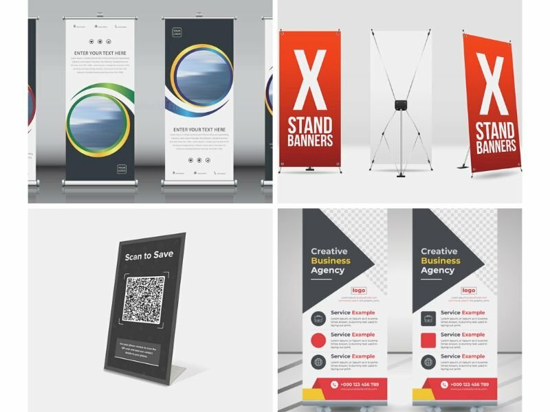 Các kích thước cây standee thông dụng, kích thước tiêu chuẩn của standee chi tiết nhất