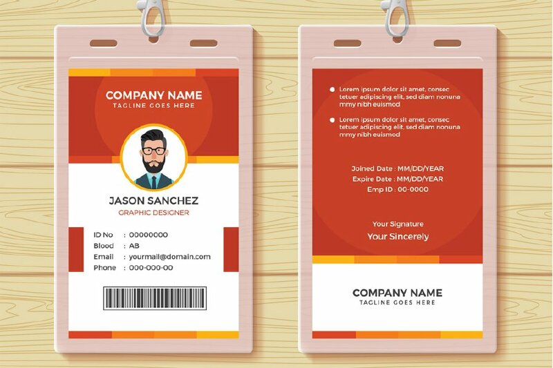 Các kích thước thẻ nhân viên chuẩn