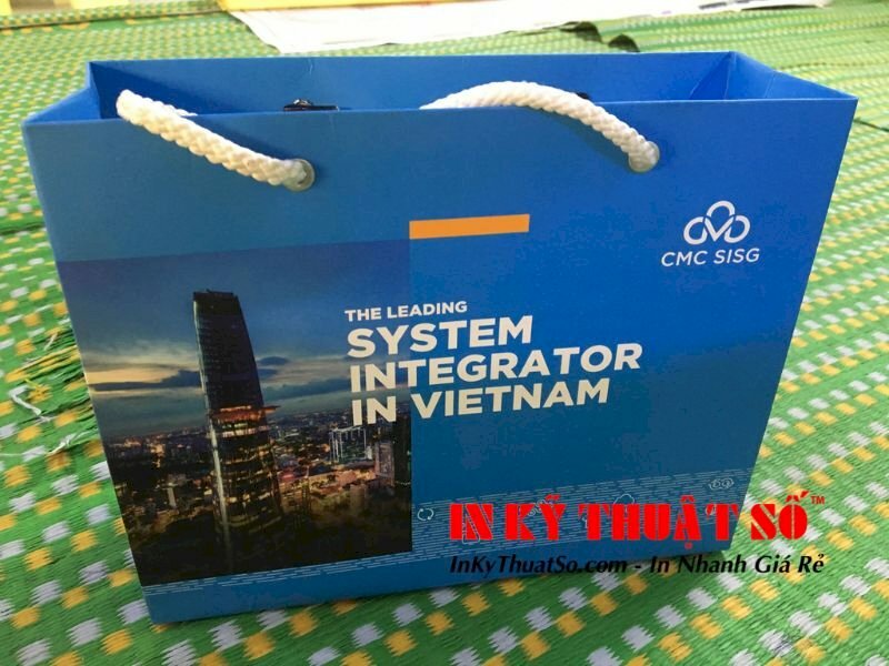 Kích thước túi giấy ngang