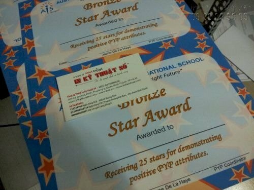 Kích thước giấy khen học sinh - InKyThuatSo