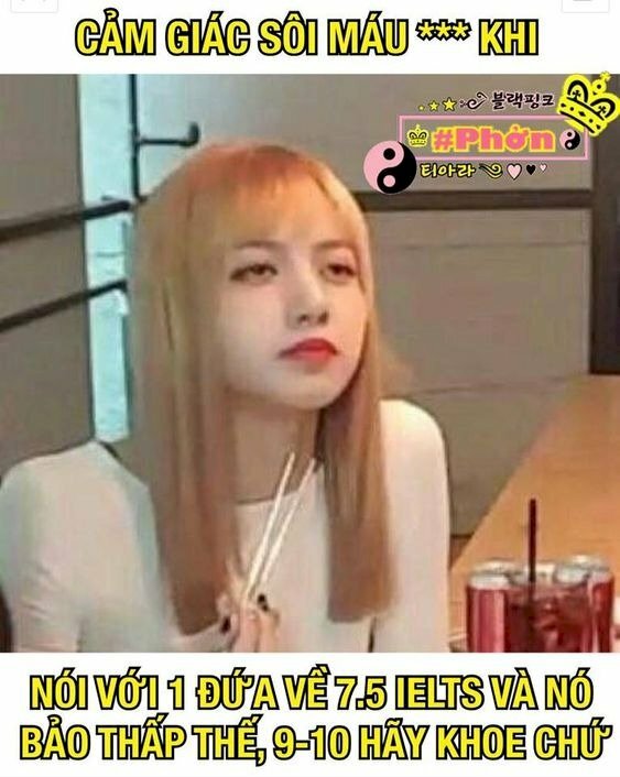 Ảnh chế dìm Lisa Blackpink siêu dễ thương