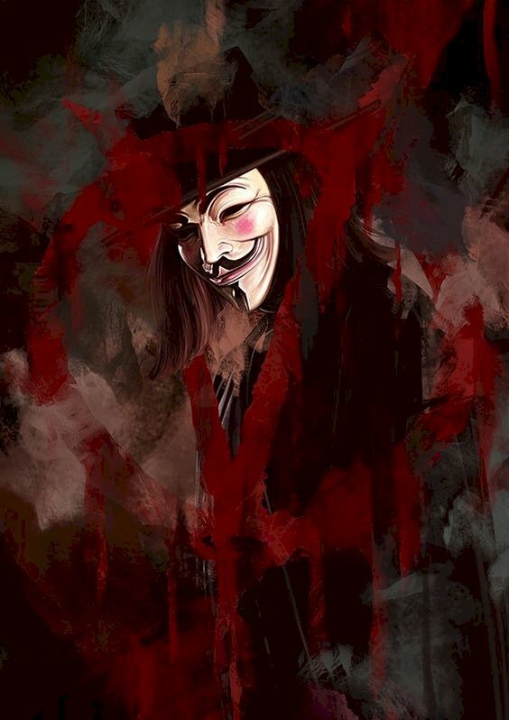 Ảnh hacker anime siêu ngầu với chiếc mũ đen và bộ áo choàng đen bí ẩn