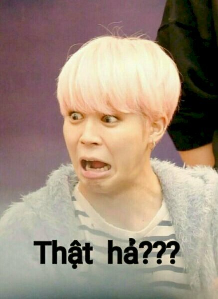 Ảnh dìm BTS có chữ và biểu cảm hài hước 