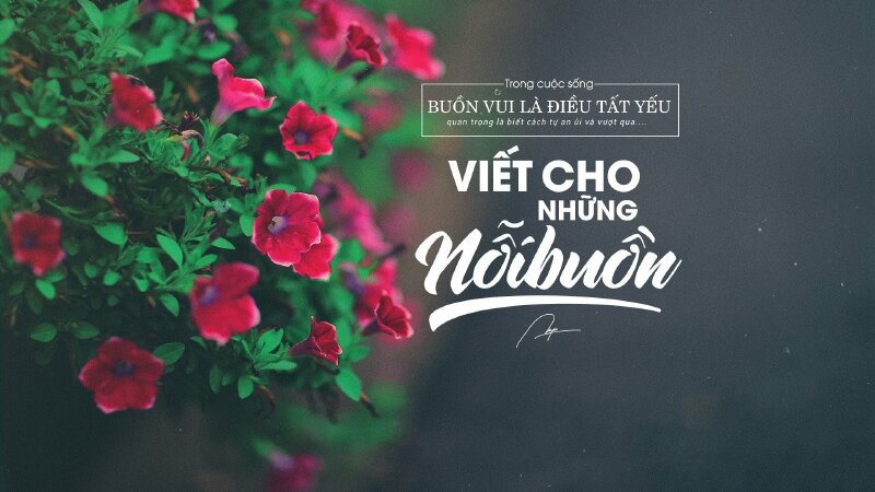 Ảnh đẹp buồn với dòng chữ như một lời động viên