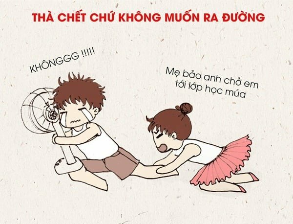 Ảnh có chữ hài hước cute về mùa nắng nóng