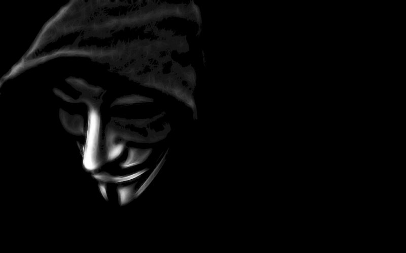 Ảnh đại diện hacker buồn nền đen ấn tượng