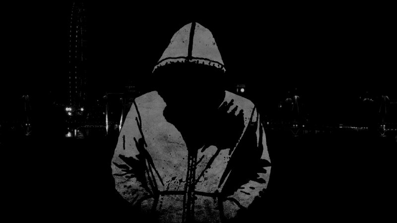 Ảnh đại diện hacker nền đen, không mặt siêu ngầu