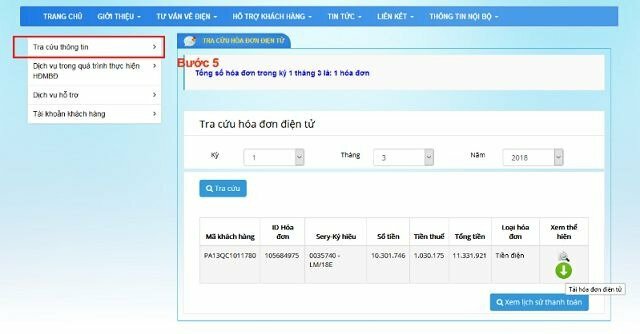 Cách in hoá đơn tiền điện miền Bắc - InKyThuatSo