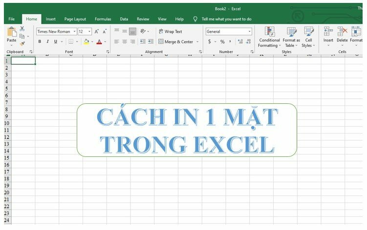 Hướng dẫn chi tiết cách in phong bì trong Excel 2010