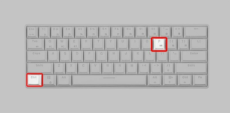 Bước 1: Mở file Cad cần in ra PDF > Bấm tổ hợp phím Ctrl + P để in bản vẽ.