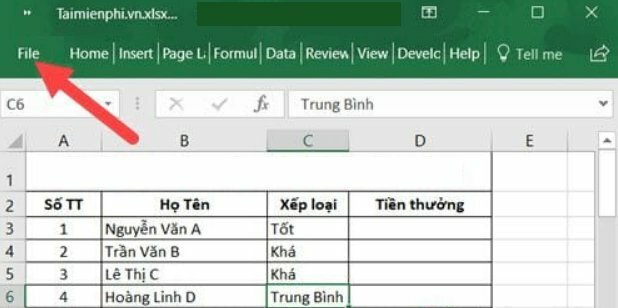 Cách in ngang trong Excel 2016, 2013