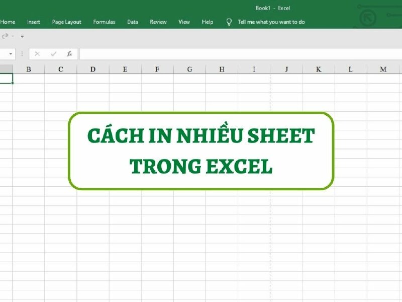 Cách in nhiều sheet trong Excel