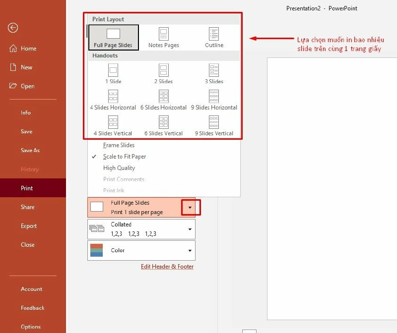 Cách In Slide PowerPoint 2 Mặt - Hướng Dẫn Chi Tiết Cho Người Mới Bắt Đầu