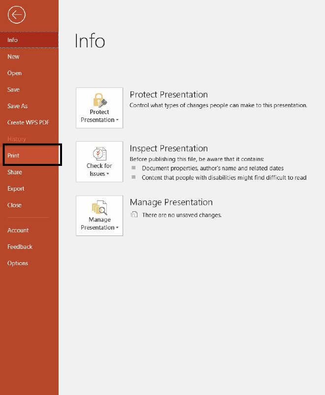 Cách in trang chẵn lẻ trong Powerpoint