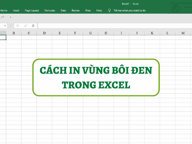 Cách in vùng bôi đen trong Excel - InKyThuatSo
