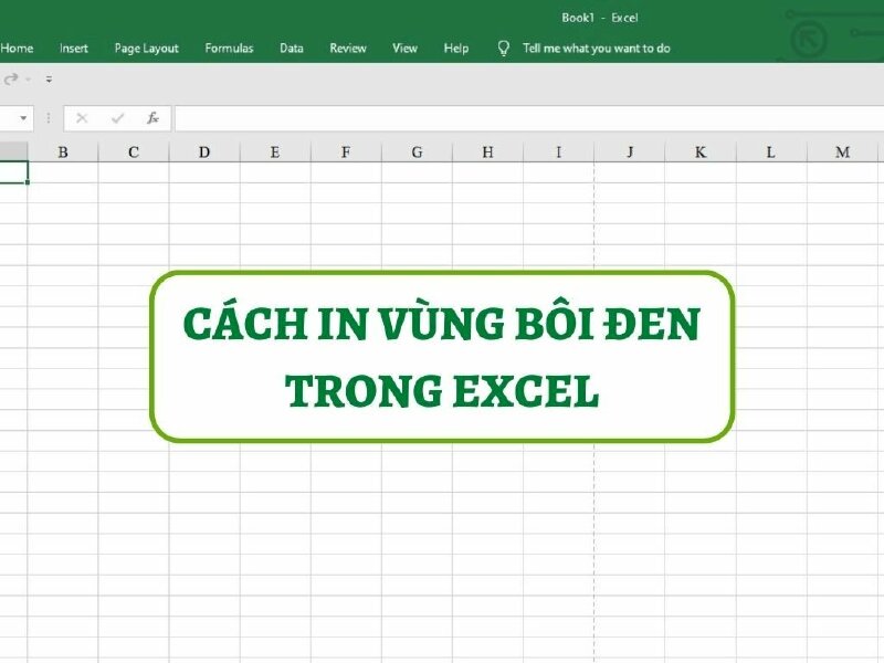 Cách in vùng bôi đen trong Excel