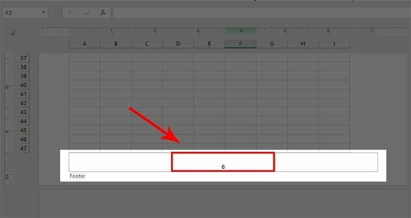 Cách in số trang trong Excel bằng cách chọn chế độ xem Page Layout rồi thêm Header/Footer - InKyThuatSo