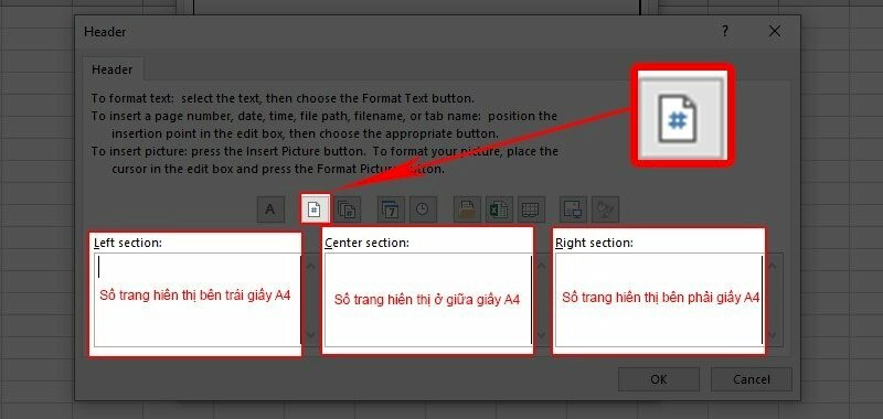 Cách in số trang trong Excel với Page Setup - InKyThuatSo