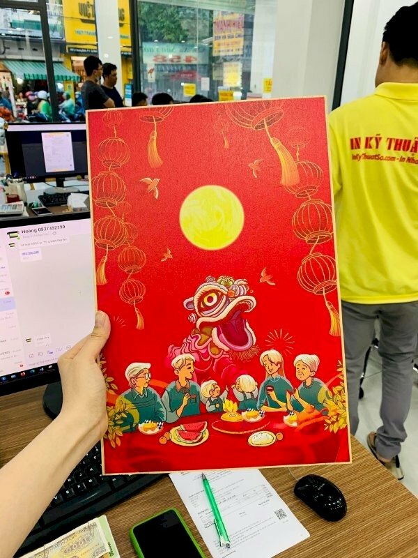 In Uv trên gỗ - InKyThuatSo