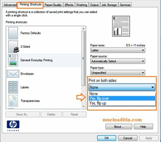 Cách in tệp tin PDF 2 mặt mũi không trở nên ngược với máy in HP - InKyThuatSo