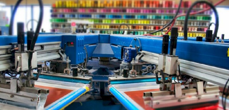 Máy in lụa (máy in lưới)