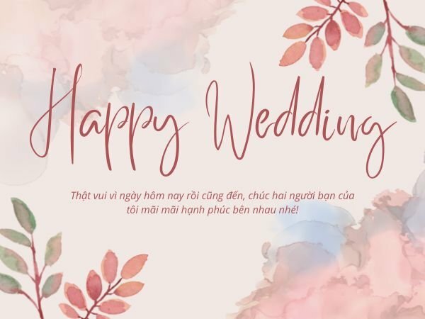 Khám phá 64+ về mẫu thiệp chúc mừng đám cưới mới nhất - thdonghoadian