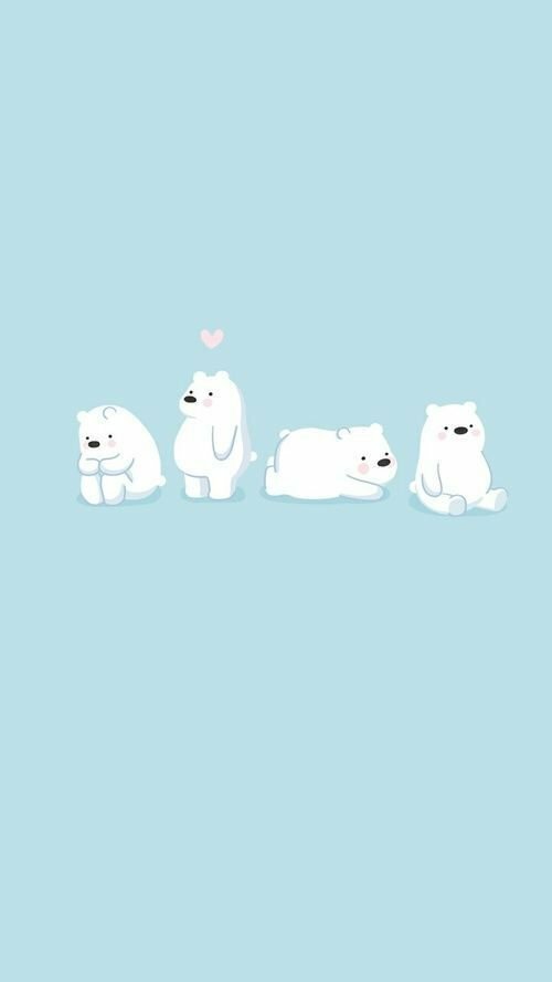 We Bare Bears - IceBear mobile wallpaper 1080x1920 by ... | Ice bear we  bare bears, Bear wallpaper, We bare bears wallpapers