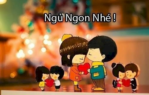 Hình ảnh chúc ngủ ngon về tình yêu