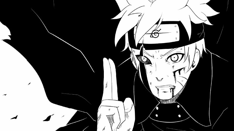 Hình ảnh Anime nhân vật Naruto thi triển huyễn thuật siêu chất ngầu