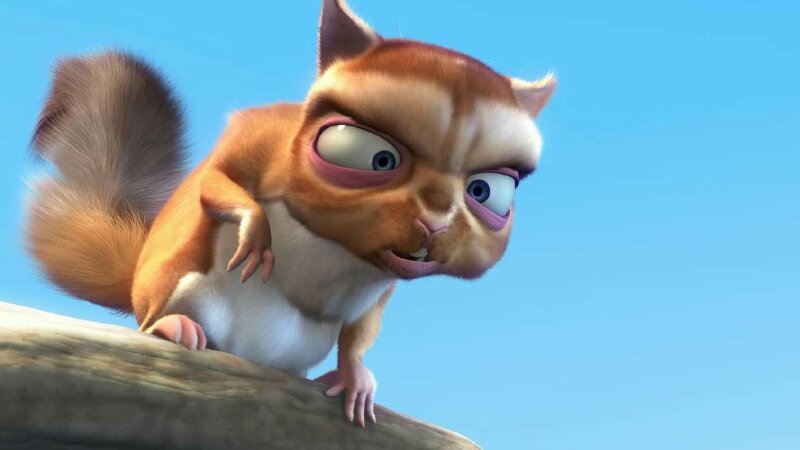 Hình ảnh hoạt hình sóc Big Buck Bunny