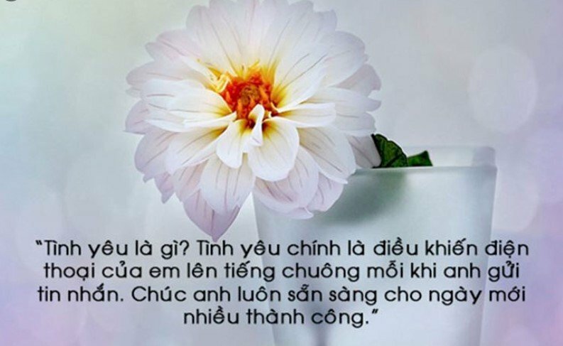 Hình ảnh đẹp chúc ngày mới tốt lành cho chồng 