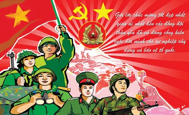 Hình ảnh chúc mừng 22/12 đẹp và ý nghĩa nhất dành cho các đồng đội 