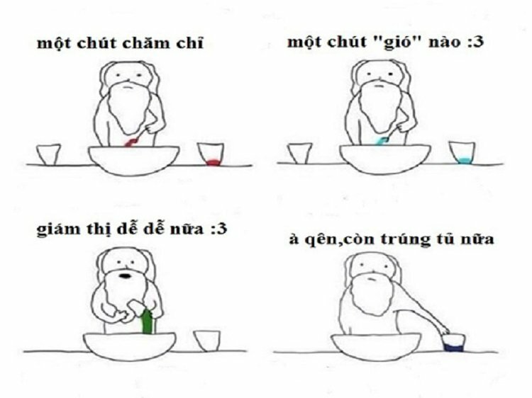 Hình ảnh meme chúc sĩ tự gặp nhiều may mắn và vượt qua kỳ thi
