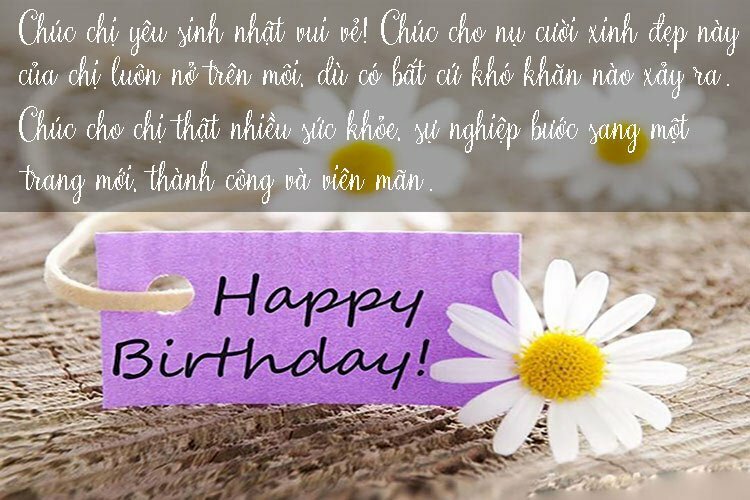 Hình ảnh đẹp cùng lời chúc mừng sinh nhật chị gái thân yêu cực ý nghĩa