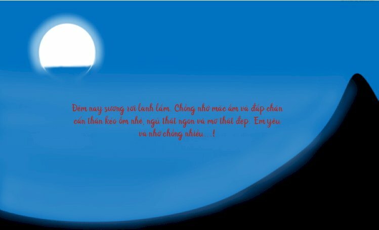 Hình ảnh ý nghỉa với lời chúc ngủ ngon ngọt ngào đến rụng tim của vợ dành cho chồng