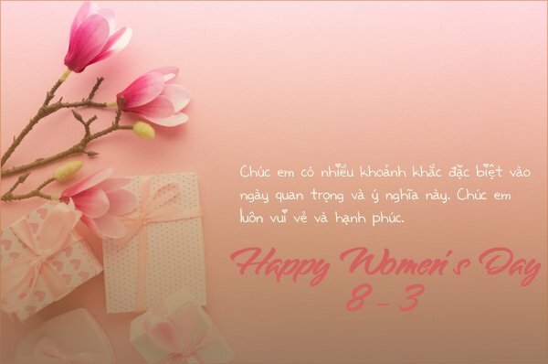 Hình ảnh chúc mừng 8/3 dành tặng người yêu đẹp nhất