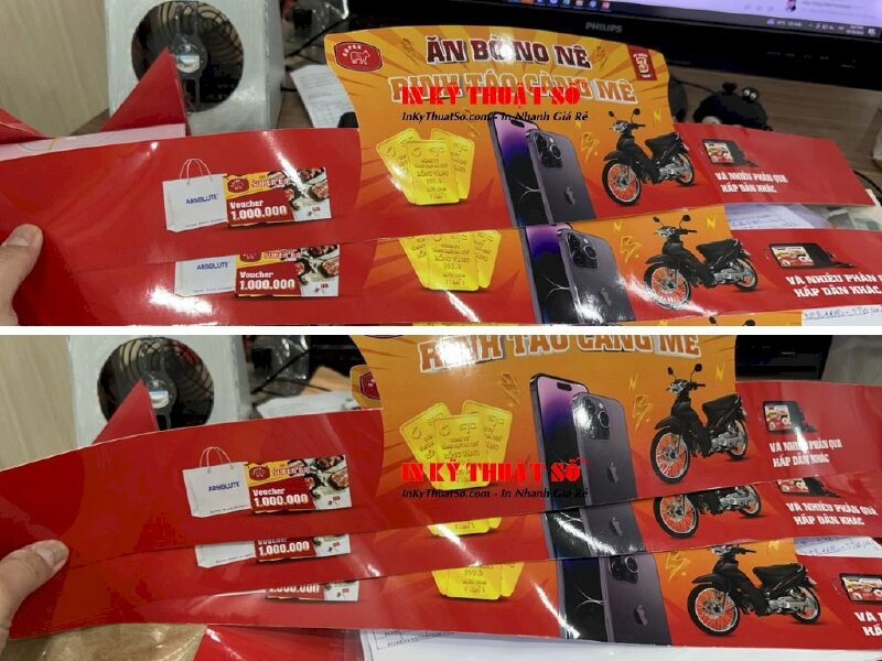 In băng rôn đeo đầu in logo cổ vũ, chạy sự kiện, mũ giấy, nón giấy đội đầu, băng đô giấy - Ảnh: 5