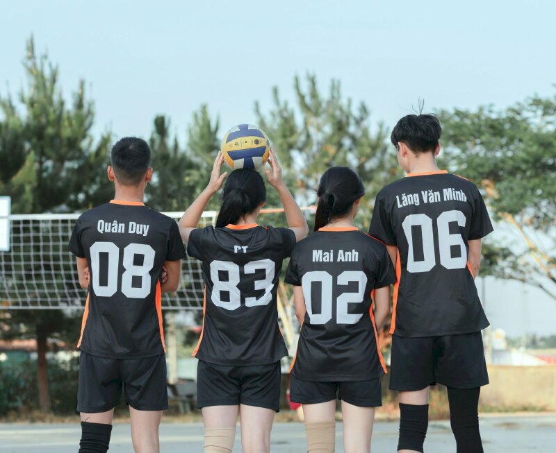 In áo bóng chuyền theo yêu cầu - In Kỹ Thuật Số Since 2006