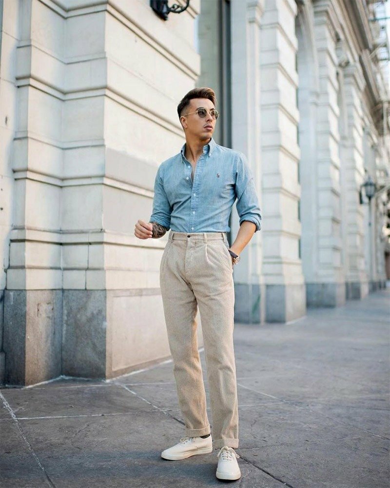 Mẫu tạo dáng chụp ảnh ngoài trời ngầu cho nam hút triệu like