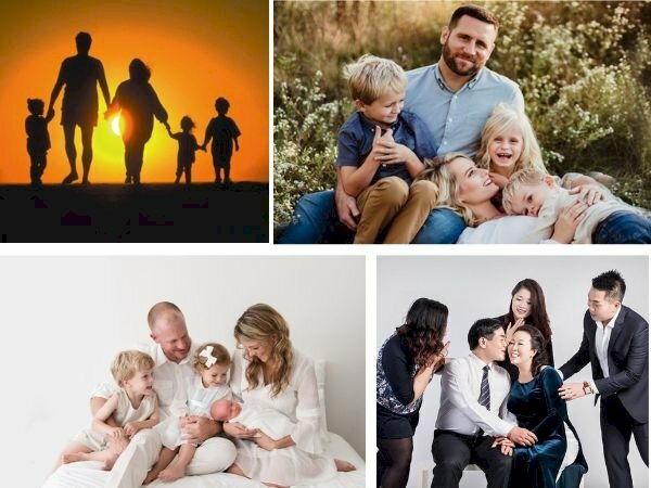 TẢI MIỄN PHÍ Ảnh gia đình 4 người đẹp nhất, hạnh phúc kèm hướng dẫn tạo  dáng chụp ảnh chi tiết